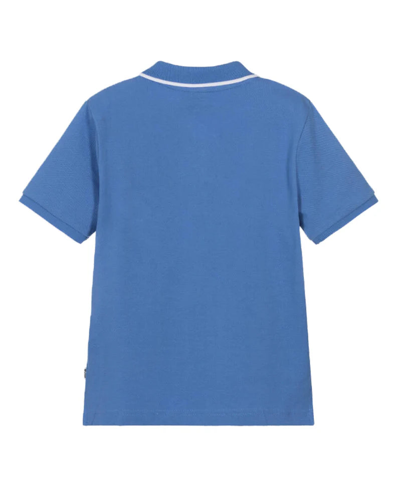 BOSS Cotton Polo Shirt, Royal Blue