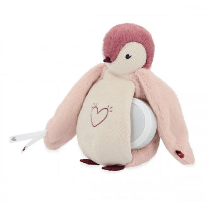 Nightlight Plush Penguin, Pink