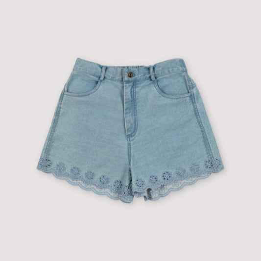 Niobe Short, Mid Blue Denim