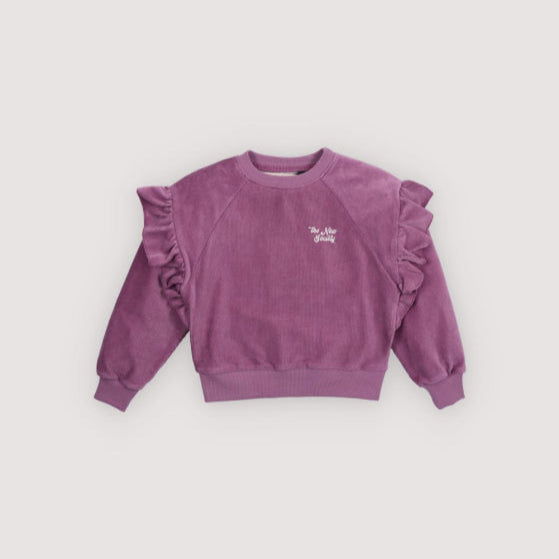 Clau Sweatshirt, Grape Bliss