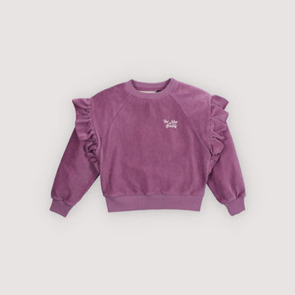Clau Sweatshirt, Grape Bliss