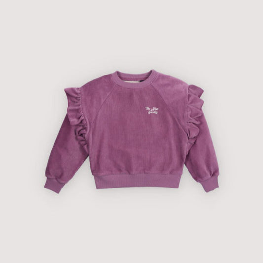 Clau Sweatshirt, Grape Bliss