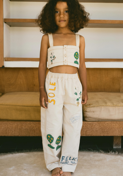 Artsy Tree Pant, Vanilla