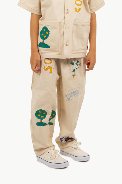 Artsy Tree Pant, Vanilla