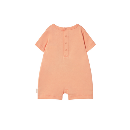 Scandi Life Graphic One-Piece, Papaya