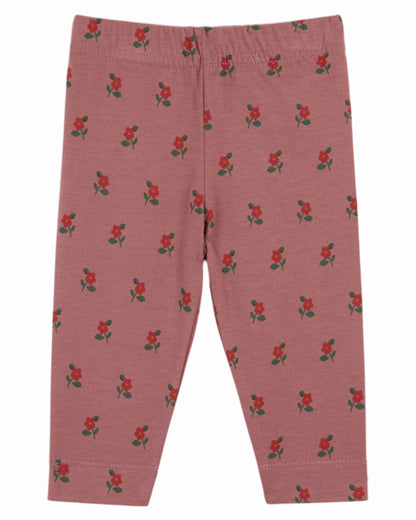 Printed Leggings, Poppy Violin