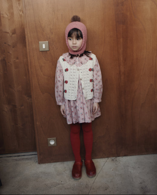 PomPom Hood, Pink