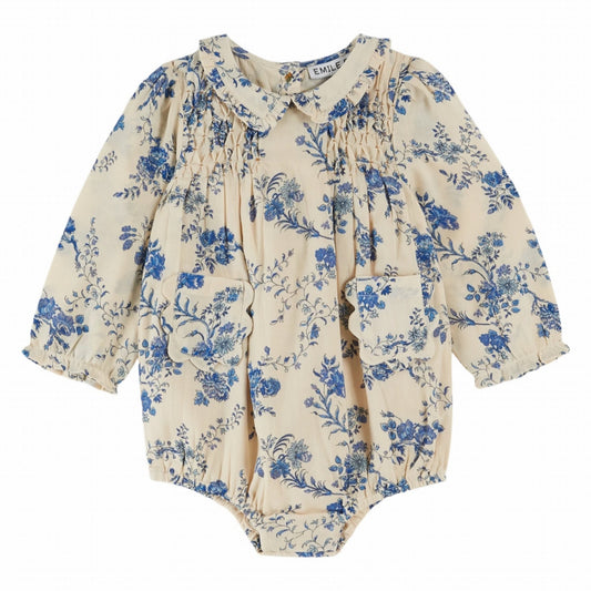 Smocked Orchid Combibloomer, Blue