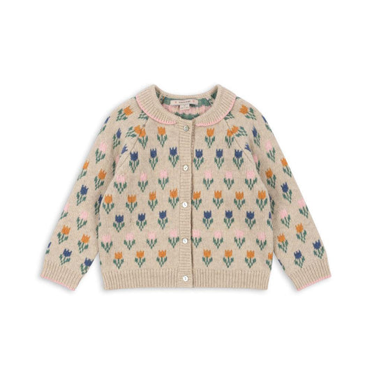 Belou Knit Cardigan, Tulipe