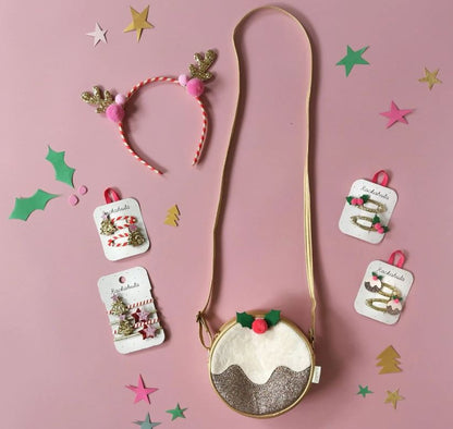 Christmas Pudding Clips