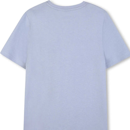 BOSS Short-Sleeved Cotton Jersey T-shirt, Medium Grey