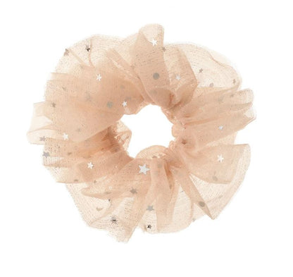 Sparkle Tulle Ruffle Scrunchie