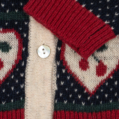 Belou Cardigan, Cherry