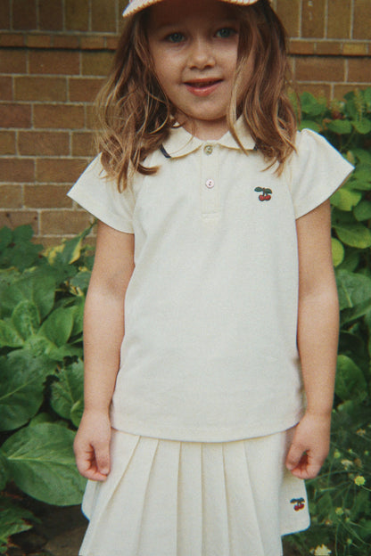 Florita Polo Shirt OCS, Antique White