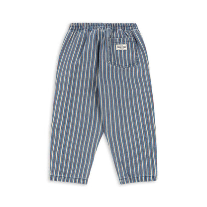 Magot Pants GOTS, Tricolore Bleu