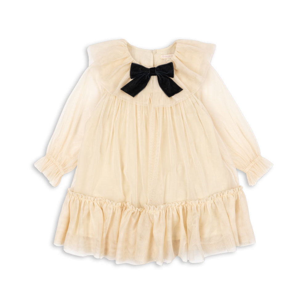 Bow Dress, Parchment