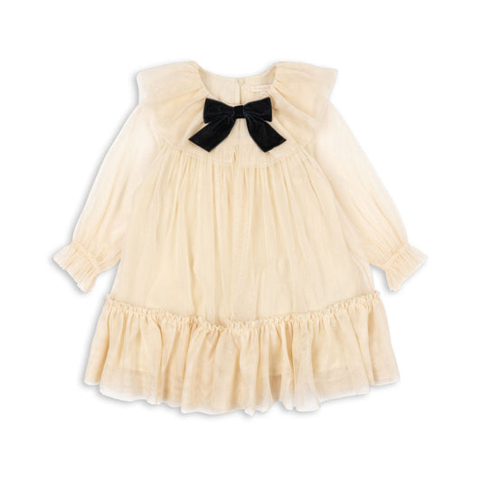 Bow Dress, Parchment