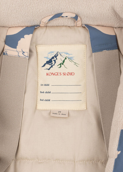 Mismou Frill Snow Jacket, Swan