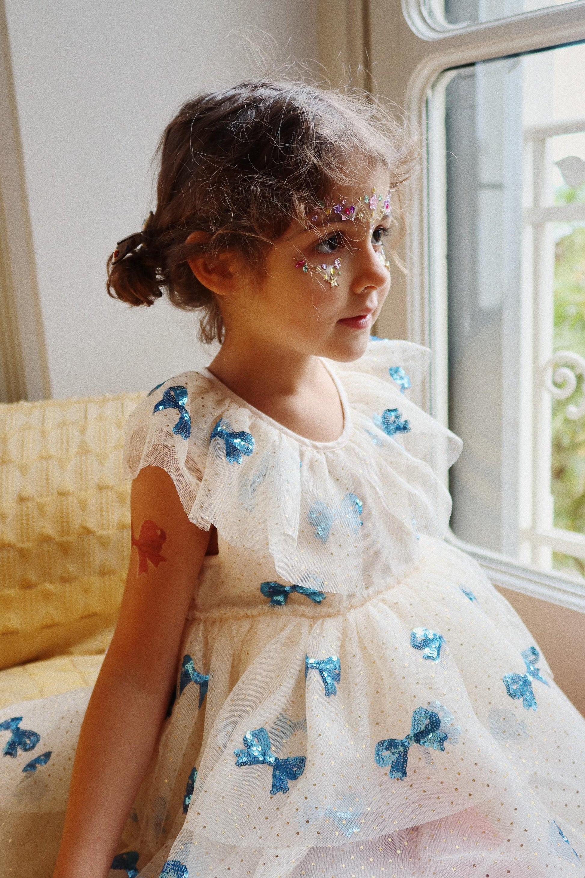 Yvonne Fairy Dress, Bowie Blue Yvonne Fairy Dress, Bowie Blue