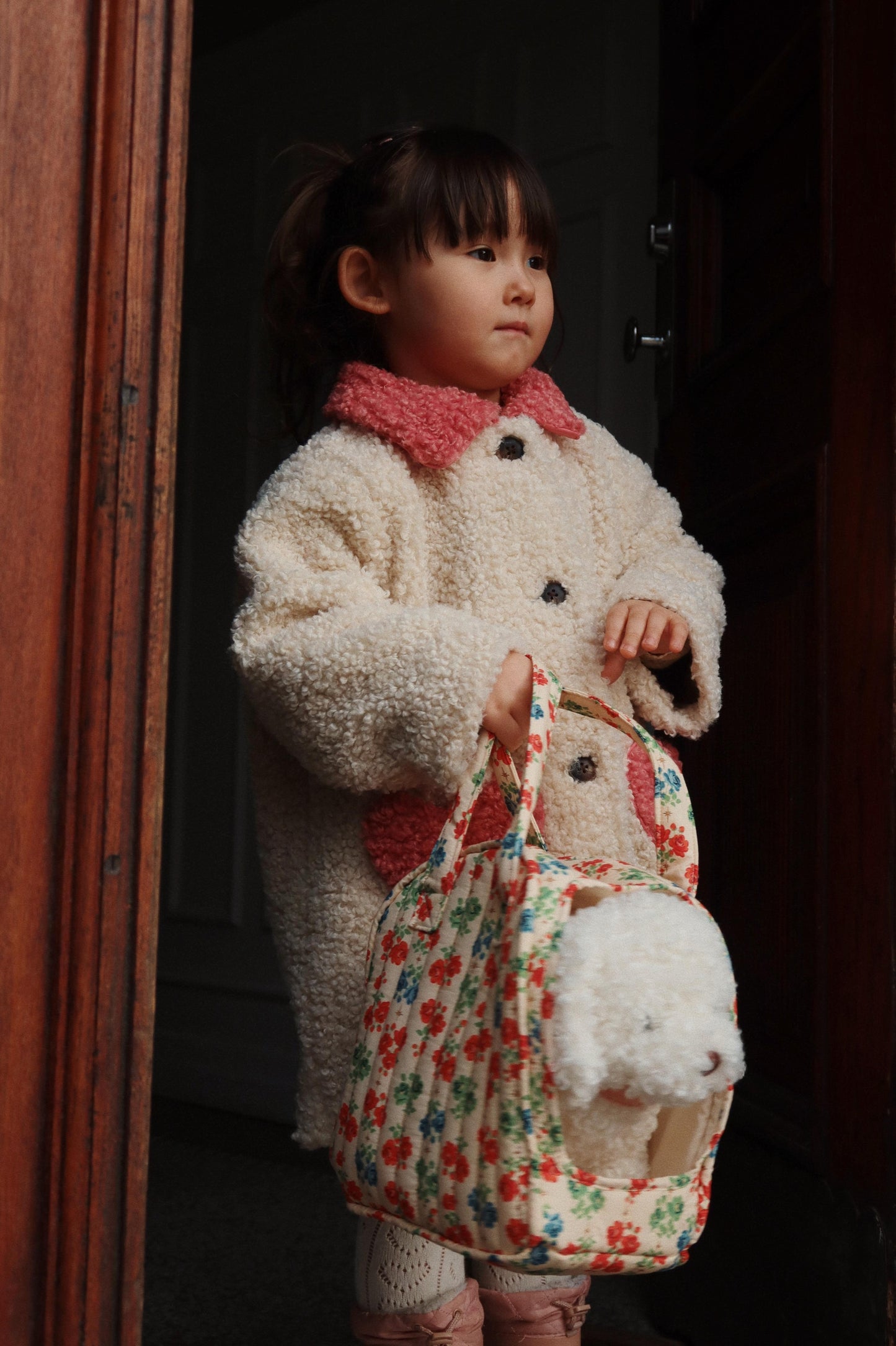 Calin Coat, Antique White