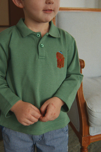 Spotty Polo GOTS, Fairway