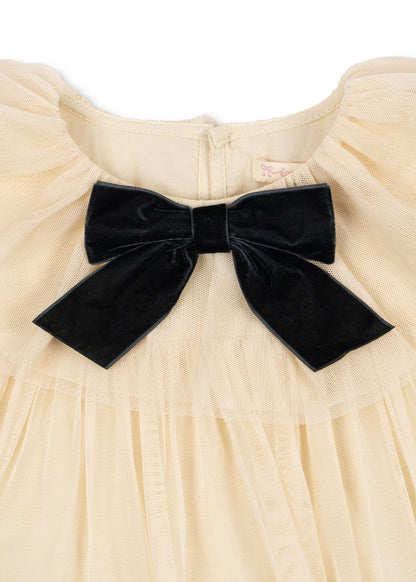 Bow Dress, Parchment
