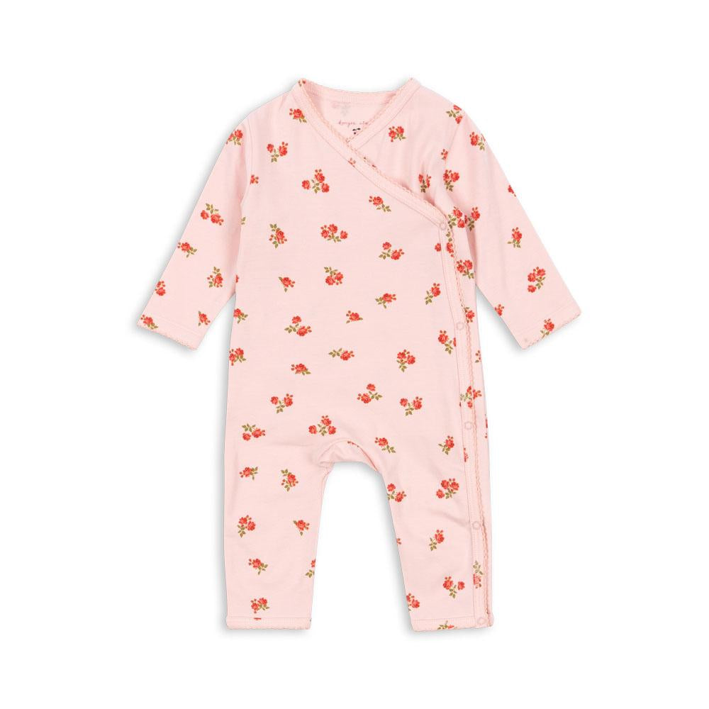 Basic Newborn Onesie GOTS, Rosa Pink