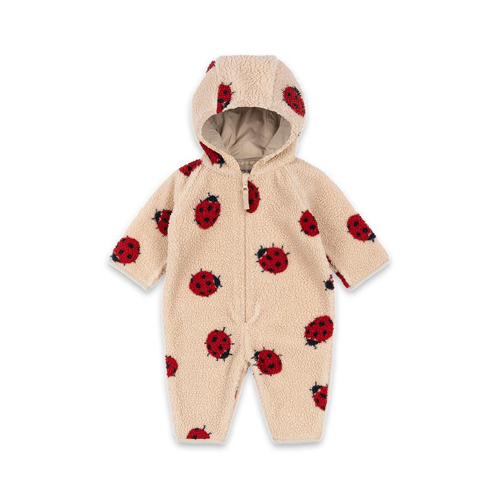 Jody Teddy Onesie GRS, Ladybug Sand