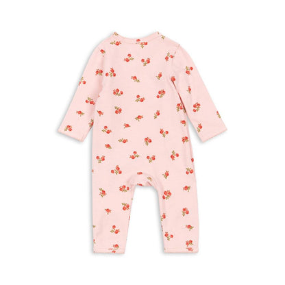Basic Newborn Onesie GOTS, Rosa Pink