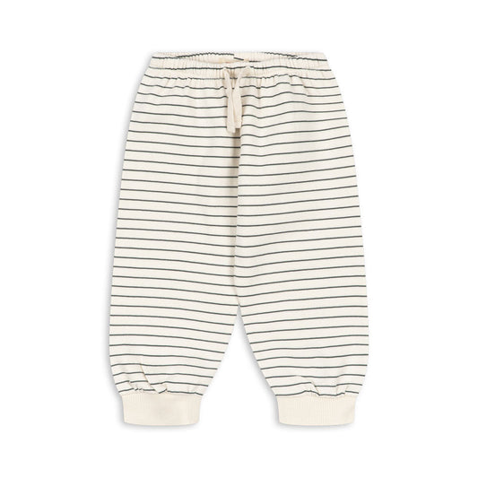 Amio Sweat Pants OCS, Cilantro Stripe