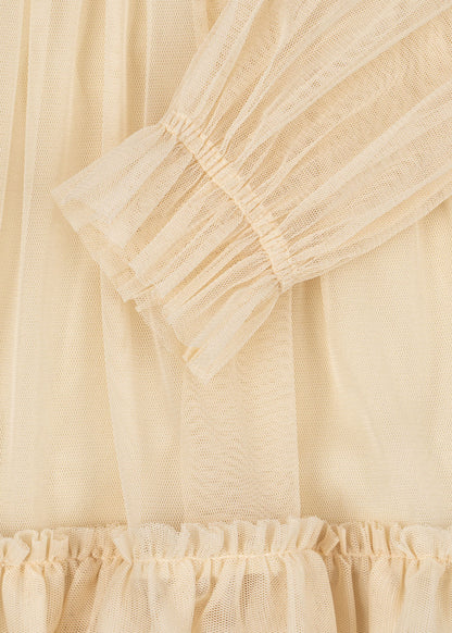 Bow Dress, Parchment