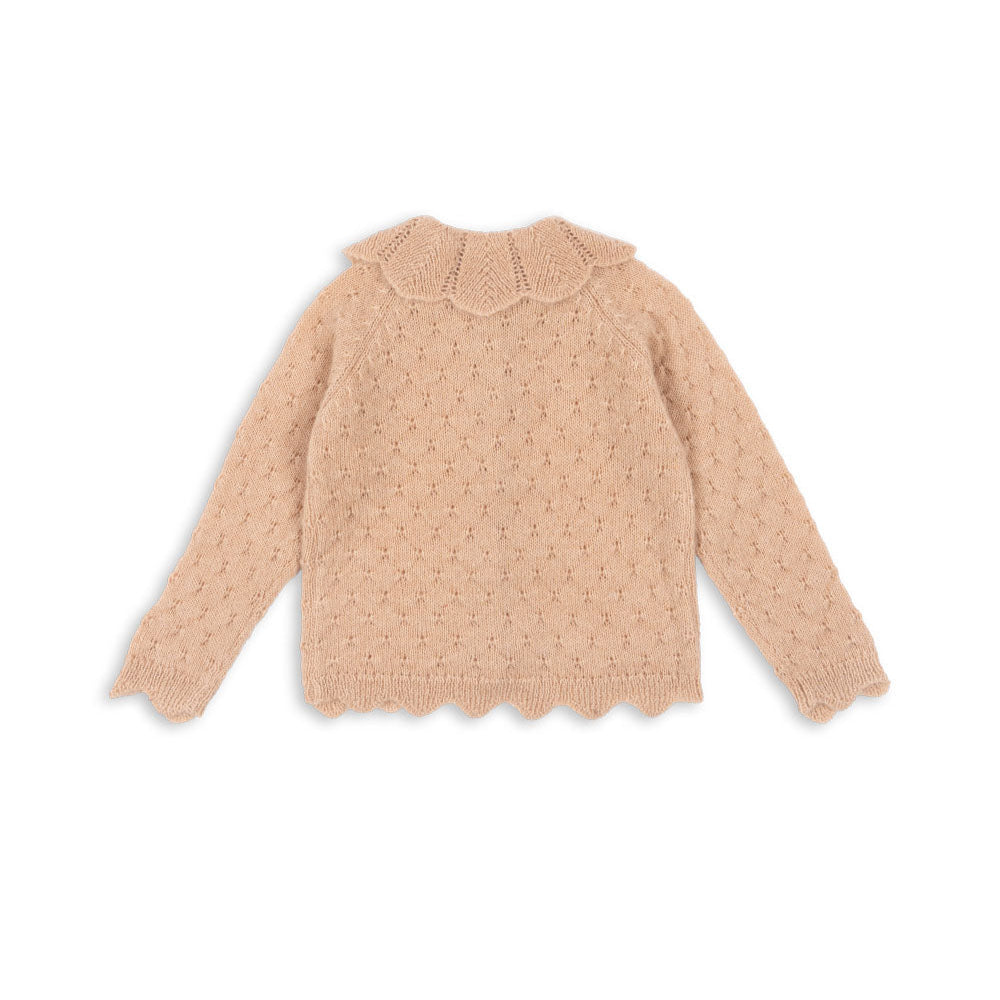 Smilla Knit Cardigan, Light Rose