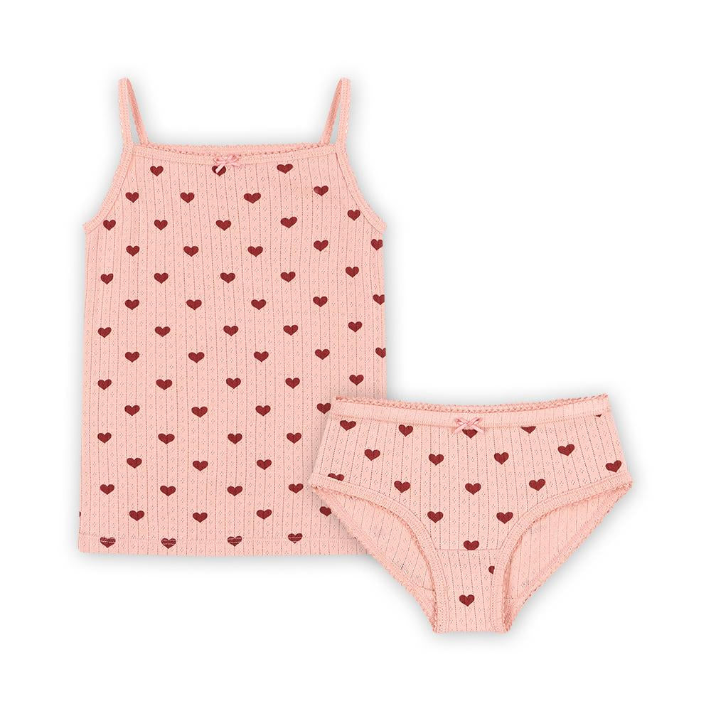 Minnie Underwear GOTS, Amour Rouge