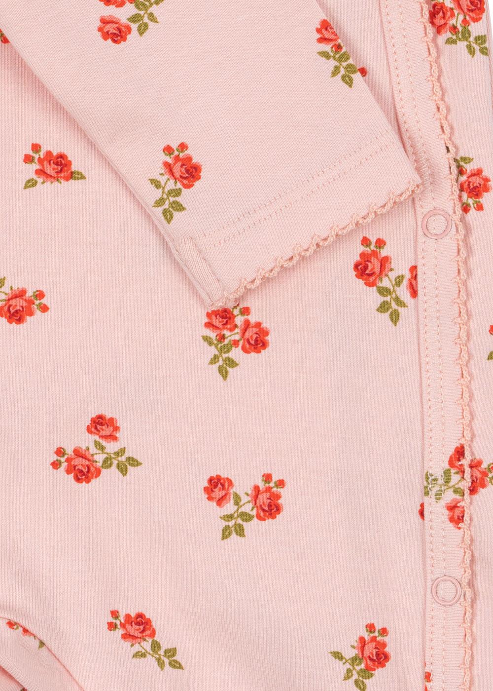 Basic Newborn Onesie GOTS, Rosa Pink