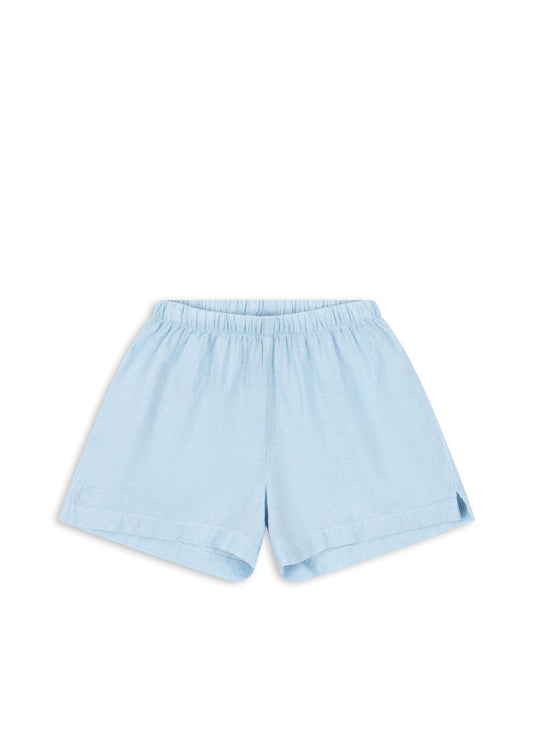 Fran Shorts GOTS, Blue Check