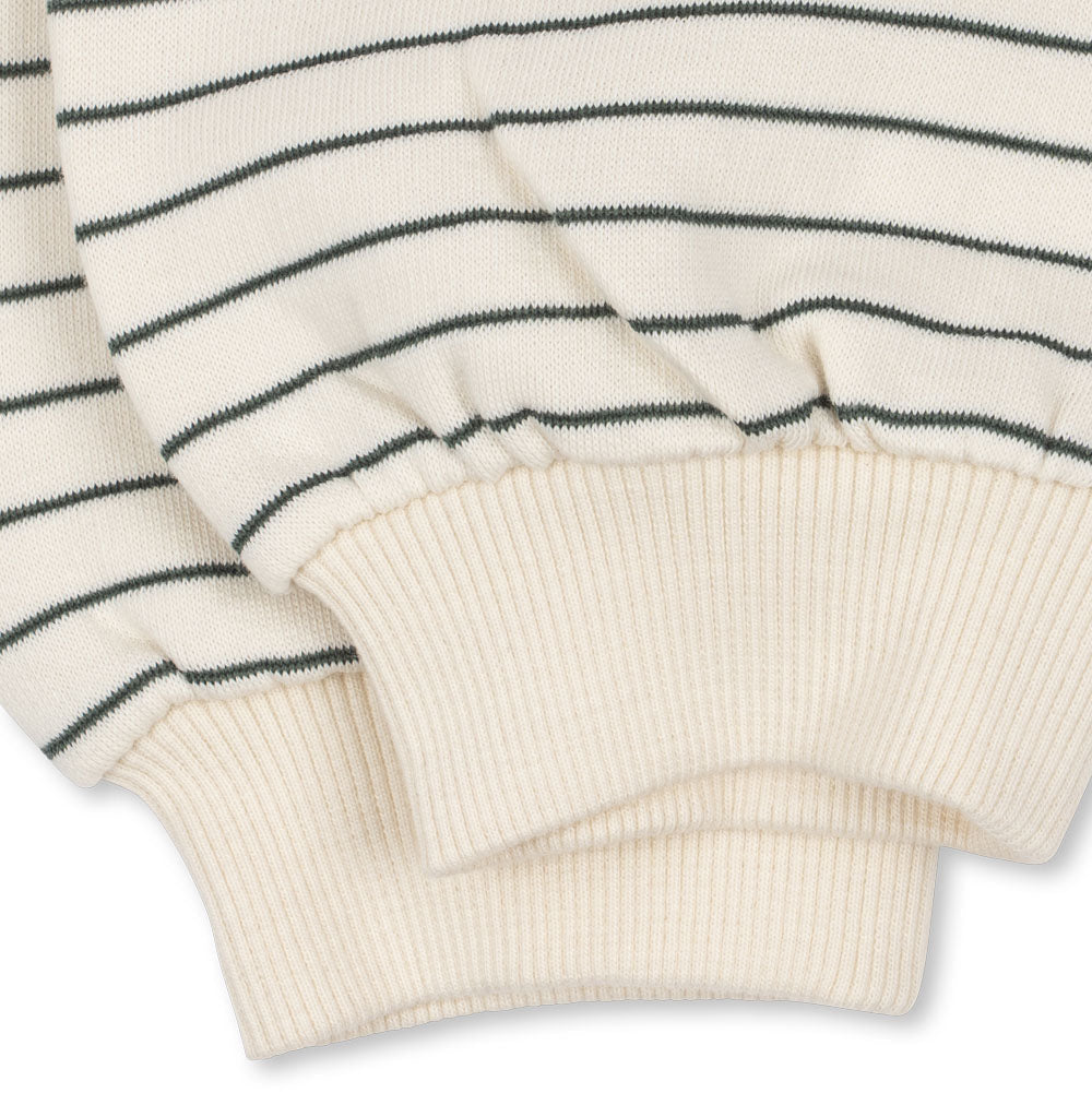 Amio Sweat Pants OCS, Cilantro Stripe