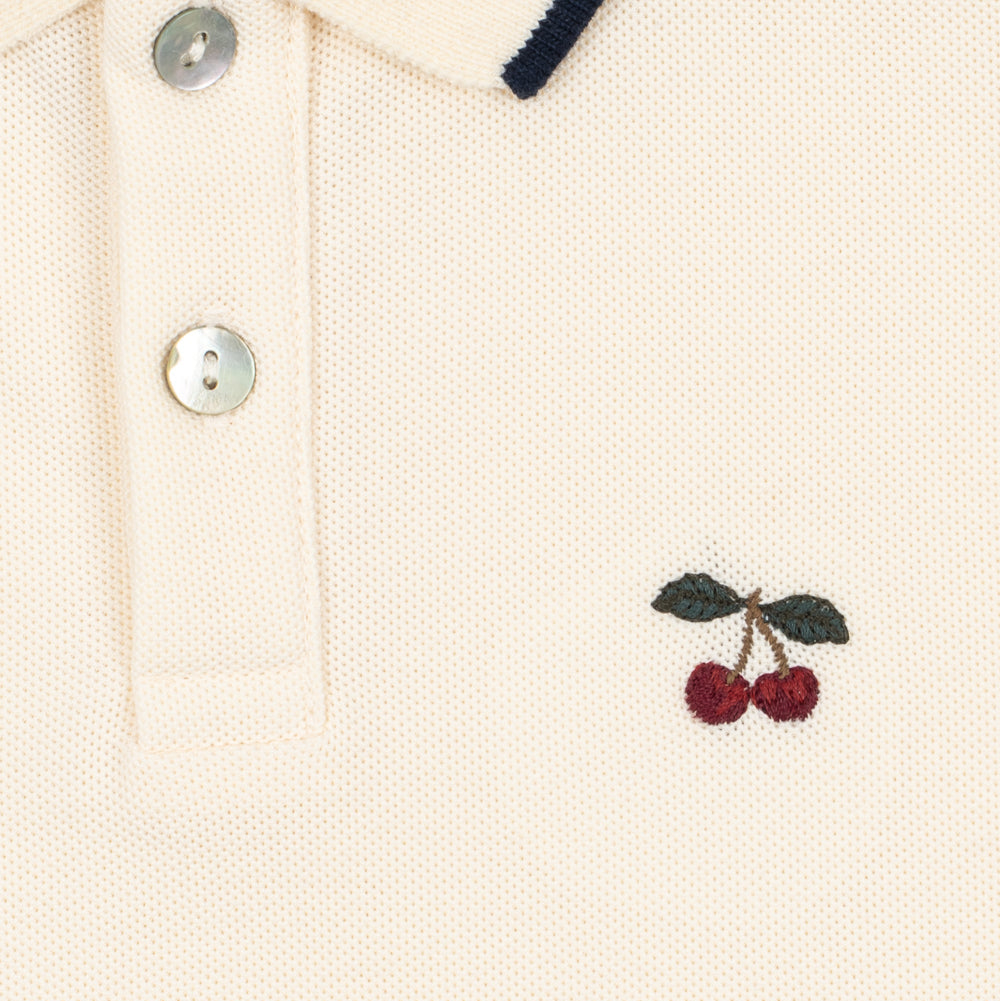 Florita Polo Shirt OCS, Antique White