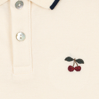 Florita Polo Shirt OCS, Antique White