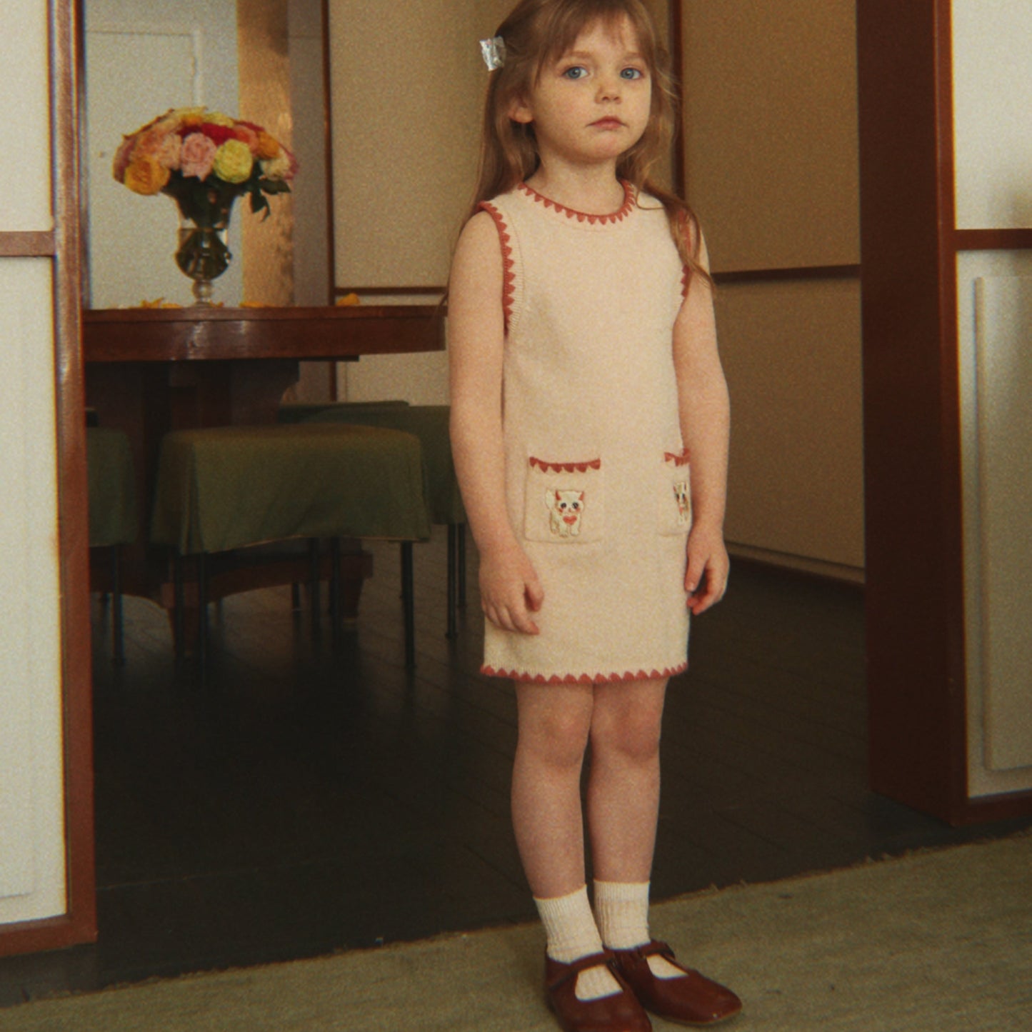 Collette Dress, Rosey