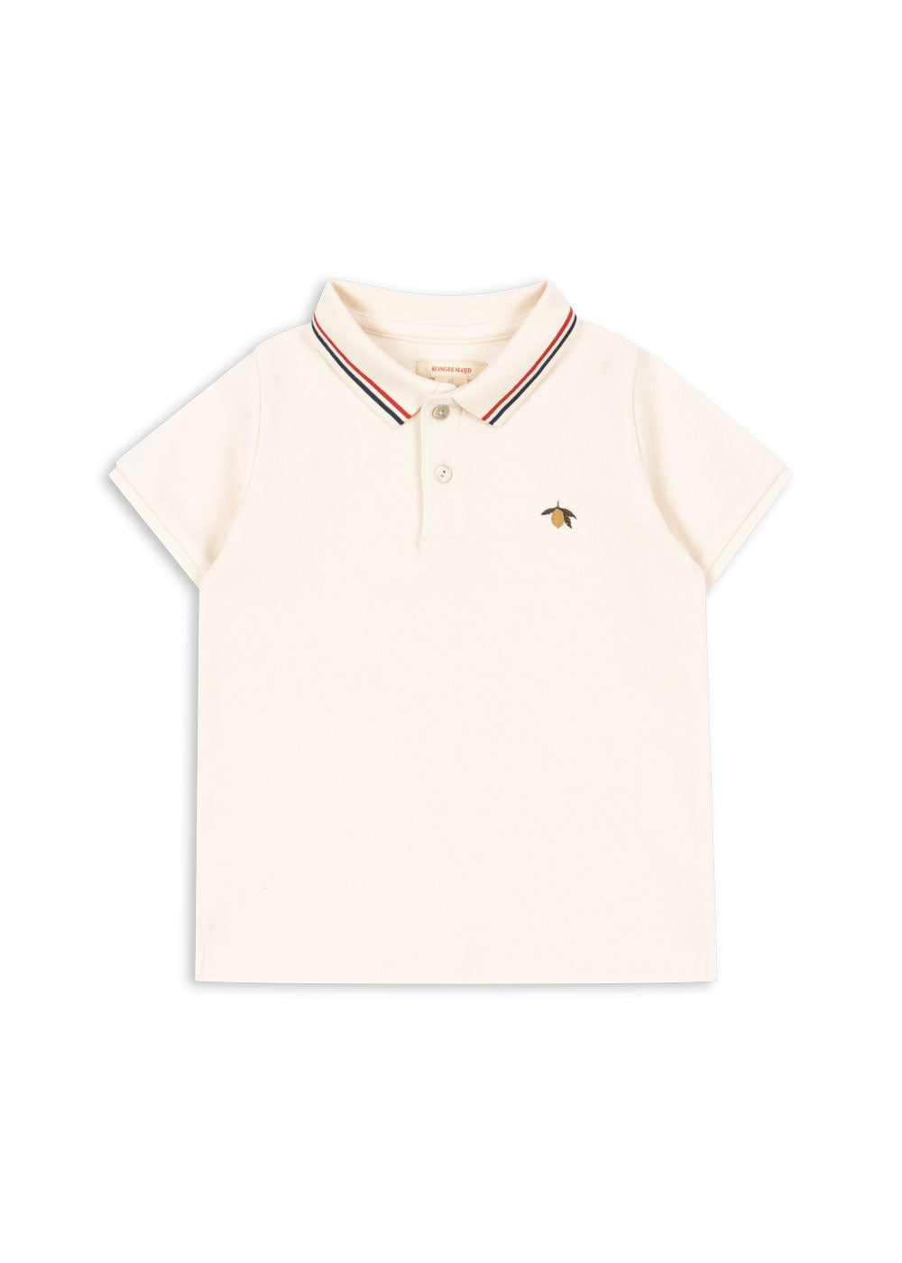Florian Polo Shirt GOTS, Antique White