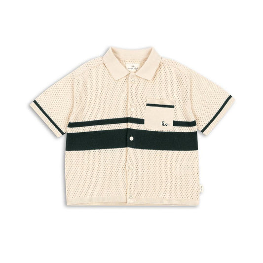 Hai Knit Shirt GOTS, Pine Grove