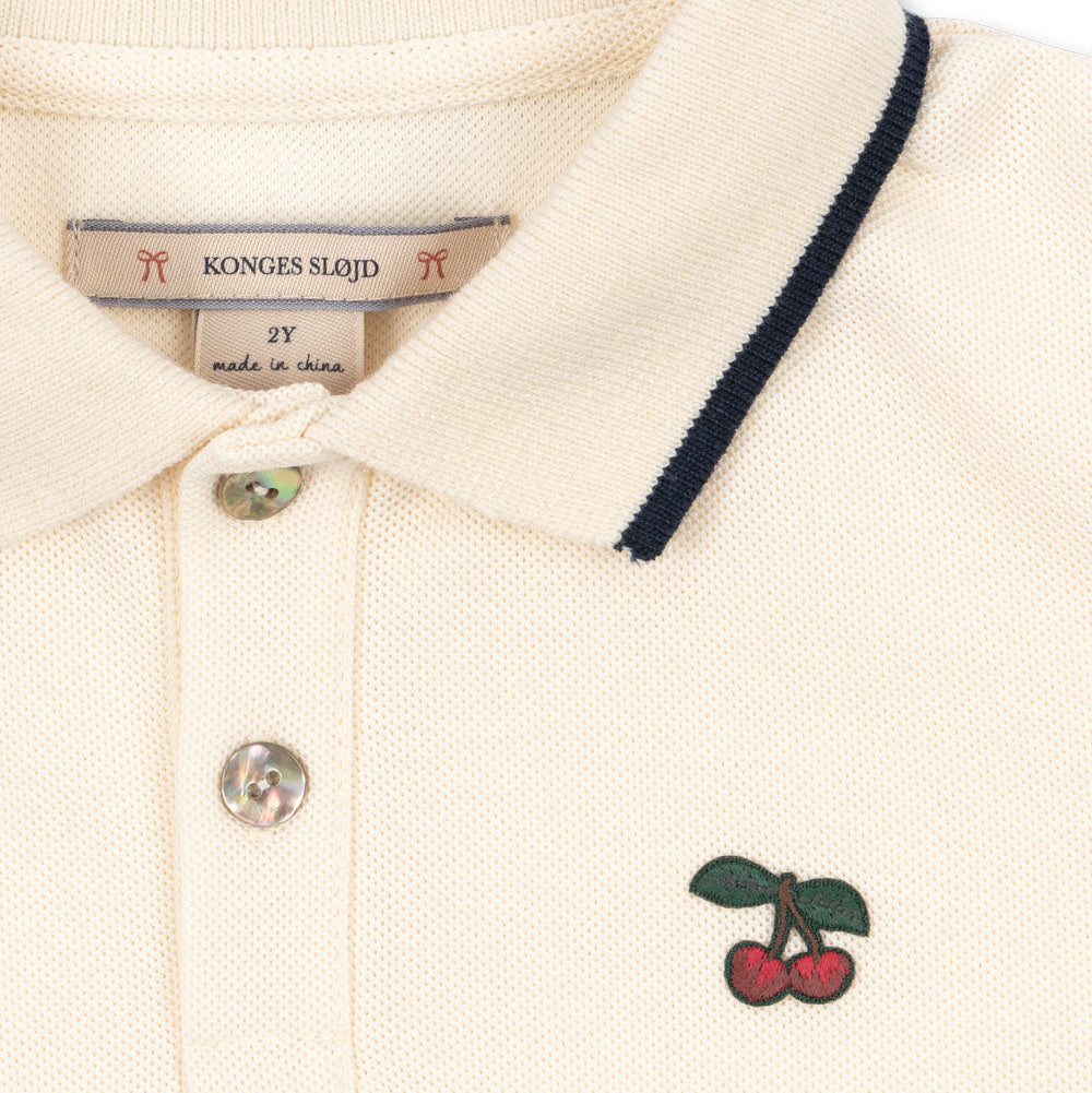 Florita Polo Shirt OCS, Antique White
