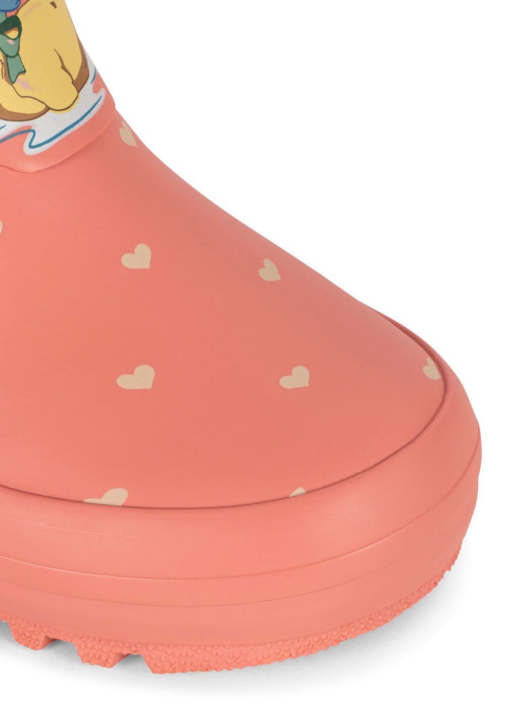 Roi Printed Rain Boots, Coeur Feathers