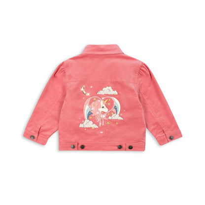 Lucky Jacket GOTS, Flamingo Plume