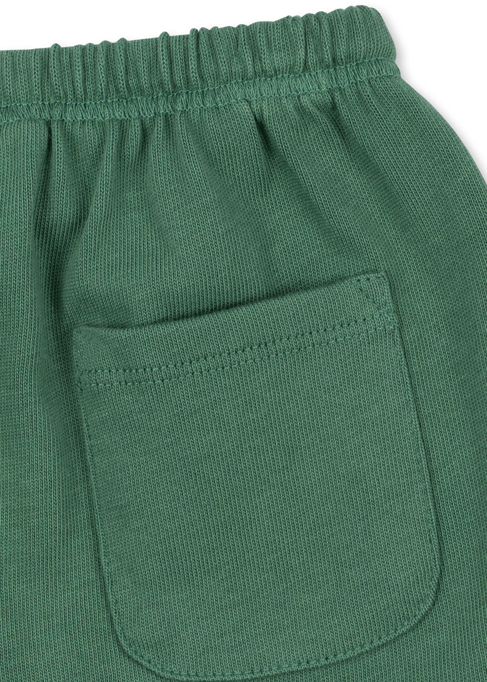 Spotty Sweat Shorts GOTS, Dark Ivy