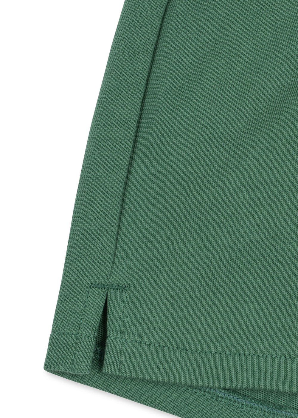 Spotty Sweat Shorts GOTS, Dark Ivy