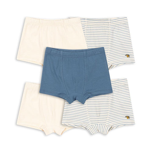 Basic 5 Pack Boy Boxers GOTS, Boy Mix Pack
