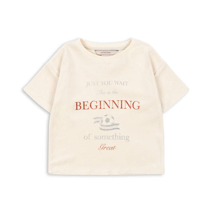 Itty Tee GOTS, Antiaue White