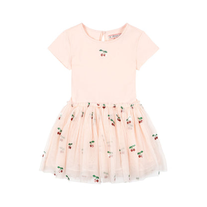 Ballerina Dress, Cherry Glitter