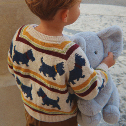 Belou Knit Sweater, Piccolo Scottie